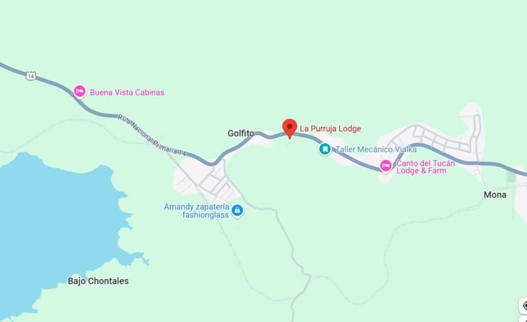 Purruja Lodge on Google Maps
