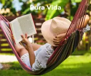 Swing in hammock and read a book Pura Vida